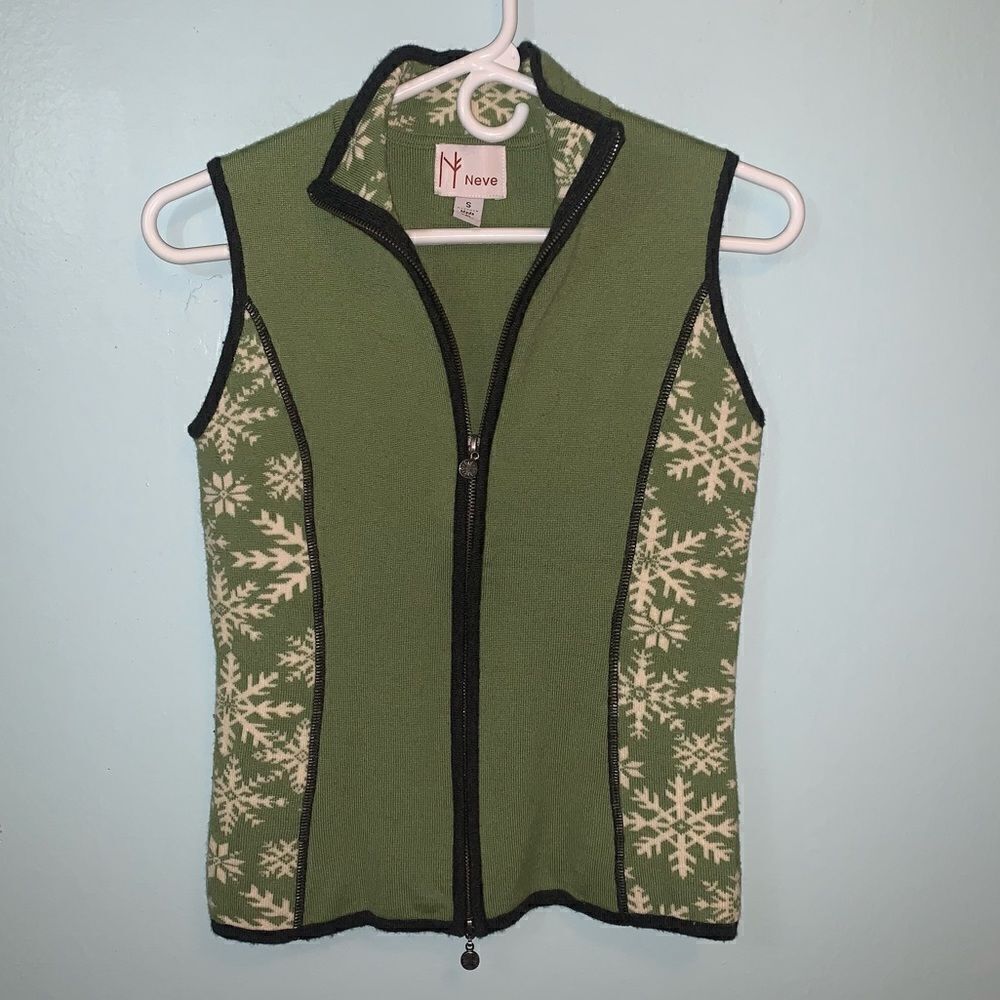 Neve Wool Sweater Vest Small